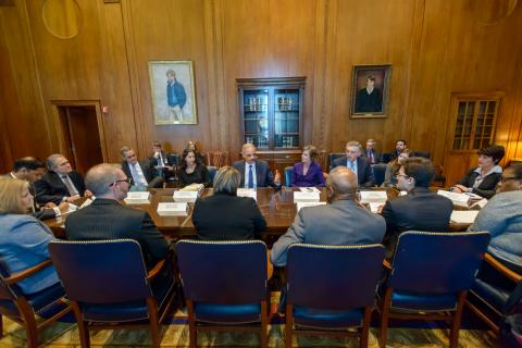 Attorney General Holder Meets with Coalition for Public Safety