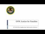 Embedded thumbnail for Justice For Families Solicitation: A Presentation For Potential Applicants (Spanish Captioned)