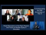 Embedded thumbnail for The 50th Anniversary of Title IX: Commemorating the Past, Present, and Future of Gender Equity in Education