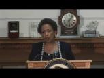 Embedded thumbnail for Attorney General Loretta E. Lynch Delivers Remarks on the Ongoing Situation on Baltimore and at the Criminal Division Cybersecurity Industry Roundtable