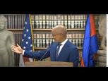 Embedded thumbnail for U.S. Attorney announces return of 30 looted antiquities to Kingdom of Cambodia