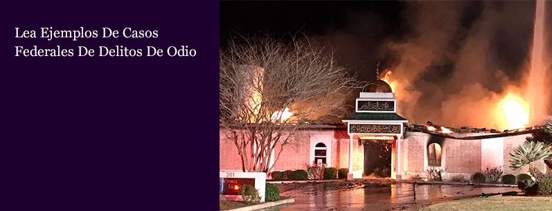 Ejemplos de casos de delitos de odio