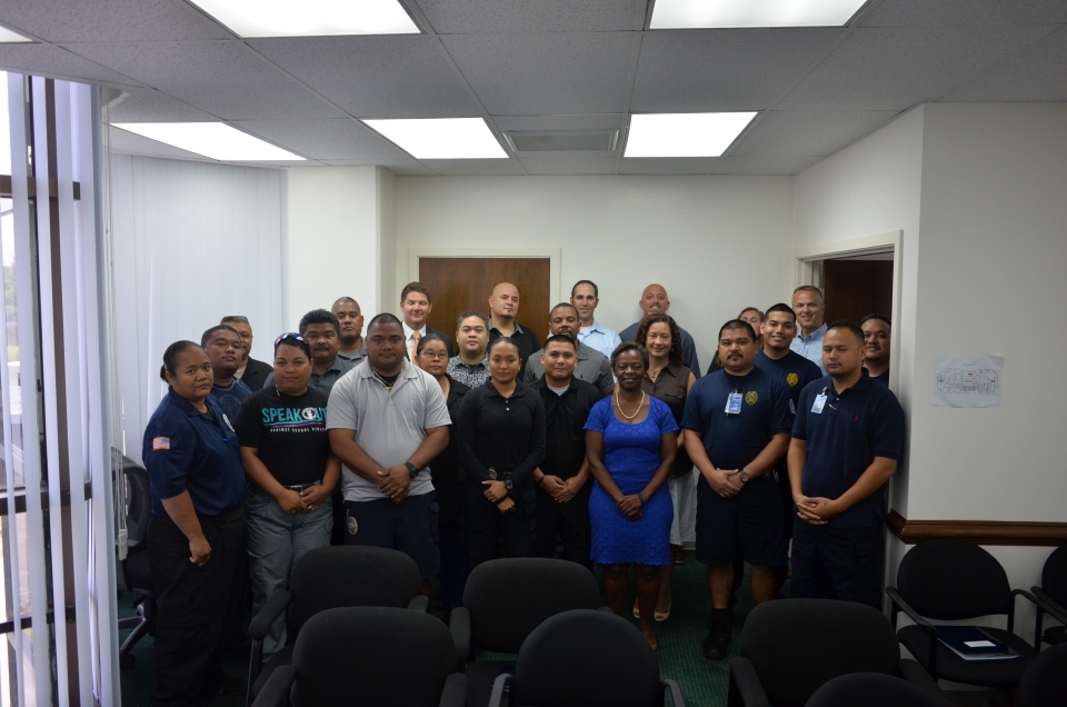 Participants at the OCDETF Training held in Saipan, NMI Picture of Participants at the OCDETF Training held in Saipan, NMI