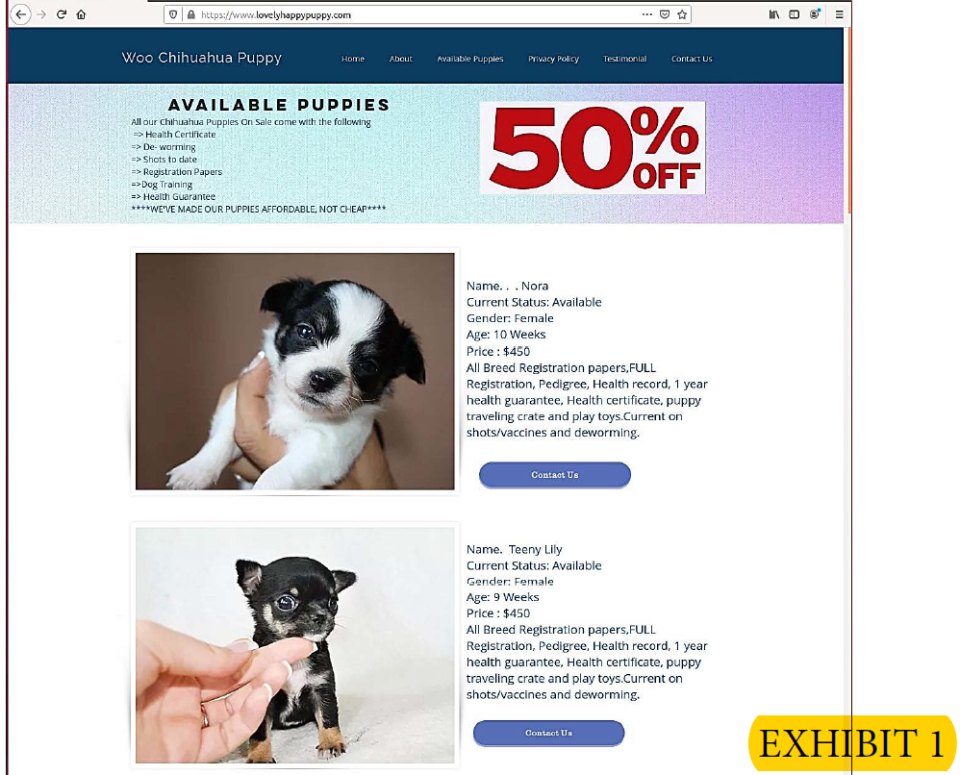 lovelyhappypuppy.com Photo of website lovelyhappypuppy.com