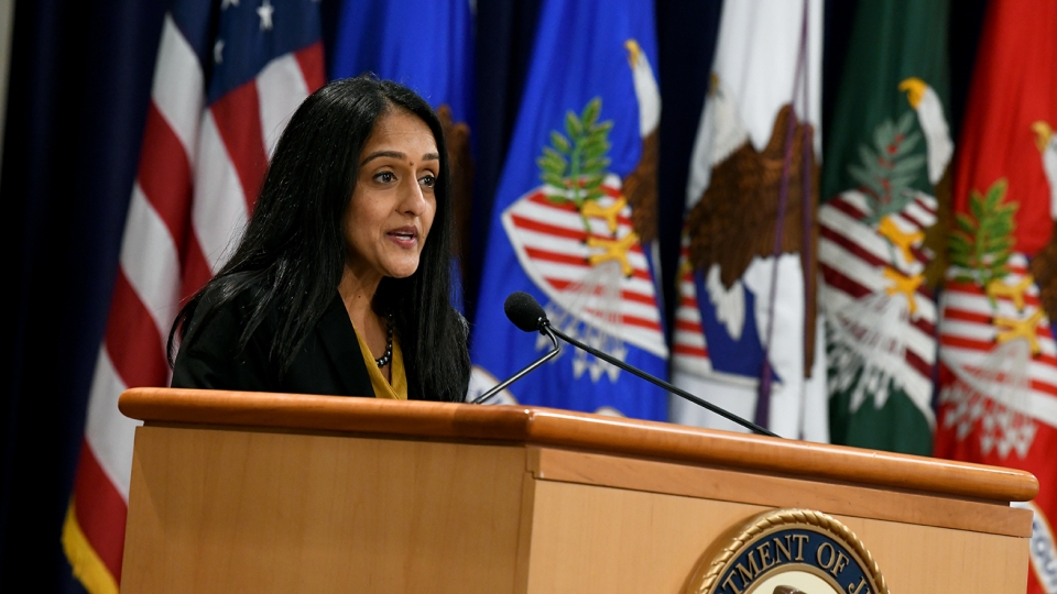 Associate Attorney General Vanita Gupta delivers remarks at National Missing Children's Day.
