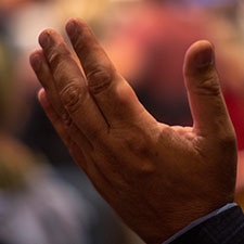  A prayer and candlelight vigil at Rancho Bernardo Community Presbyterian Church 