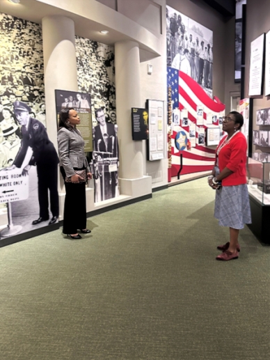 Assistant Attorney General Clarke at the Mississippi Civil Rights Museum