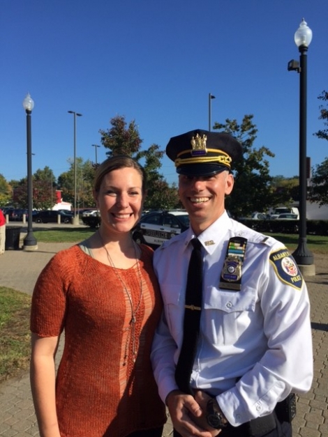 U.S. Attorney’s Office Community Outreach Coordinator Emily Gagnon and Albany Police Lt. Anthony Gerasci. U.S. Attorney’s Office Community Outreach Coordinator Emily Gagnon and Albany Police Lt. Anthony Gerasci.