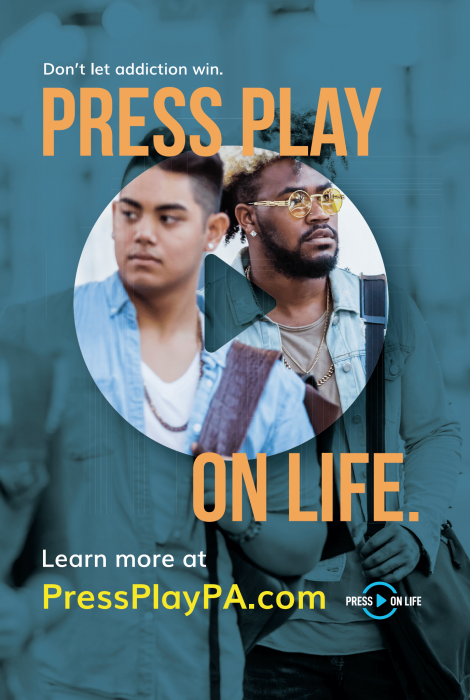 Press Play PA Bus Shelter Press Play PA Bus Shelter
