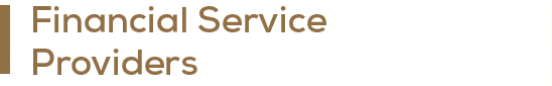 Financial Service Providers Financial Service Providers