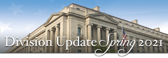 Antitrust Division Spring Update 2021 Antitrust Division Spring Update 2021