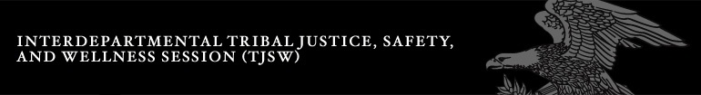 Interdepartmental Tribal Justice, Safety, and Wellness Session (TJSW)