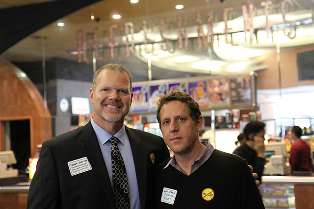OUSD Superintendent Tony Smith with Bully Director and Producer Lee Hirsch