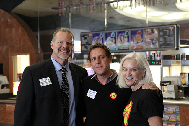 OUSD Superintendent Tony Smith with Bully Director and Producer Lee Hirsch and U.S. Attorney Haag