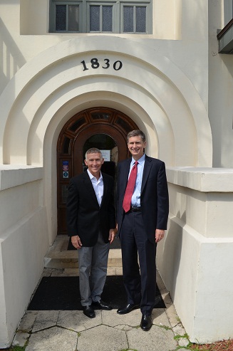 CEO & Founder Kevin Gay and U.S. Attorney Bentley