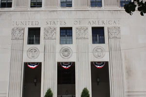 The Theodore Levin U.S. Courthouse in Detroit.