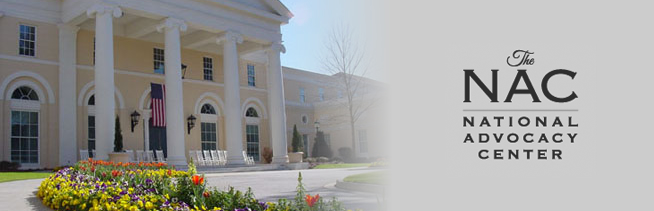 The National Advocacy Center The National Advocacy Center