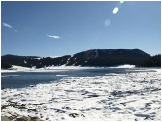 Meadowlark Lake in the Big Horn Mountains - Courtesy of USAO Staff